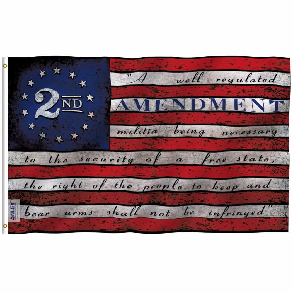 2nd Second Amendment Flag - 2nd Amendment 1791 Vintage American Flag 3X5Ft Banner USA