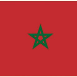 3x5FT Flag of Morocco Green Emerald Pentagram National Kingdom Decor