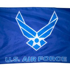 3x5ft US Air Force Flag New Style Wings Logo USAF White on Blue Veteran Active