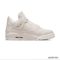Air Jordan 4 Retro Blank Canvas Shoes Sneakers
