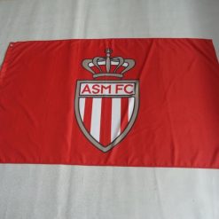 AS Monaco FC Flag 3x5ft Banner polyester