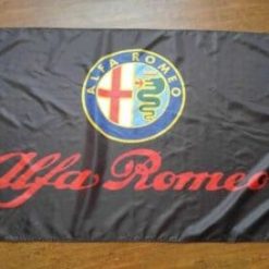 Alfa Romeo Car Racing Flag 3X5 Ft Polyester Banner USA 90x150cm