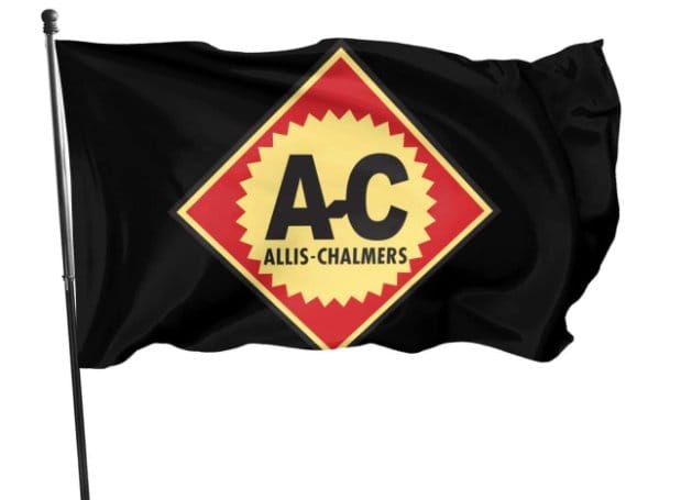Allis Chalmers Black Flag 3X5 Ft Polyester Banner USA 90x150cm