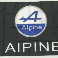 Alpine Banner Flag Car Sunbeam Renault France Mechanic Garage Workshop Man Cave 3x5ft