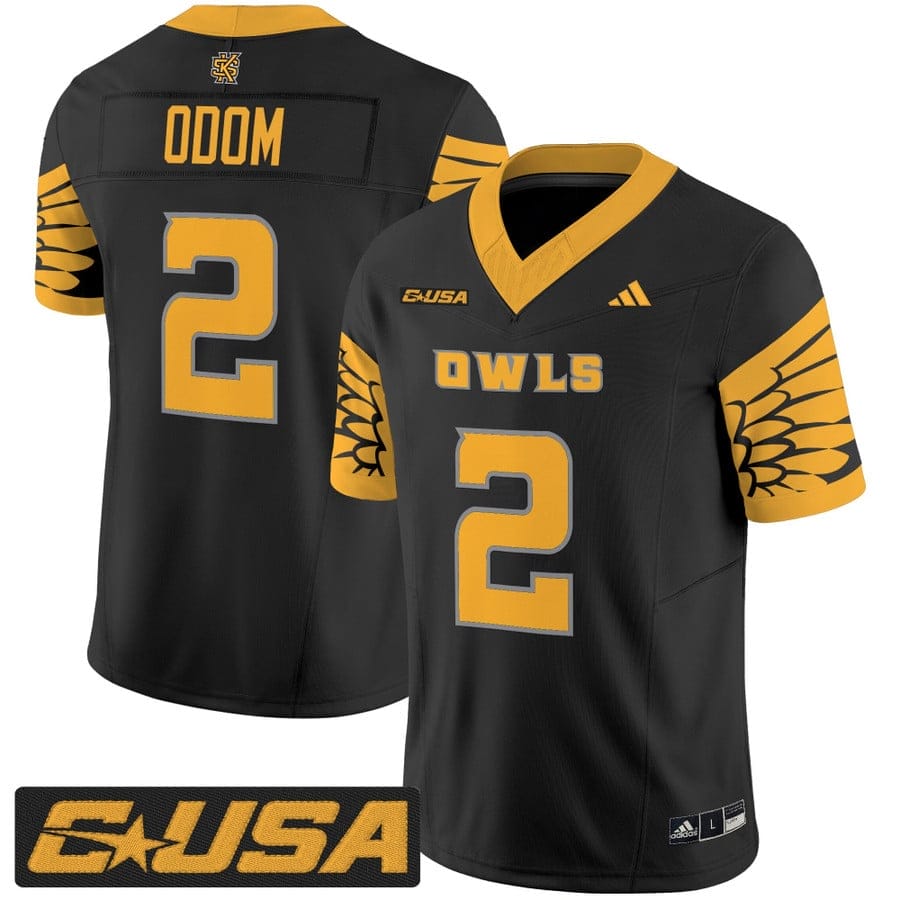 Amari Odom Jersey #2 Kennesaw State Owls 2025 Vapor Limited Stitched