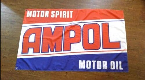 Ampol Moto Oil Flag 3X5 Ft Polyester Banner USA 90x150cm