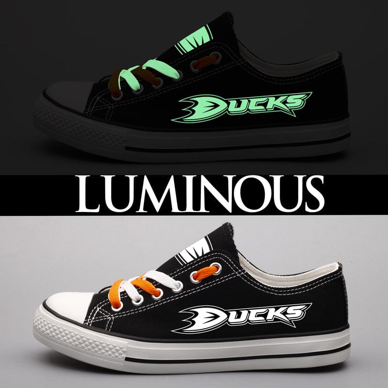 Anaheim Ducks Low Top Canvas Sport Sneakers Shoes For Men Women Fans - Image 5