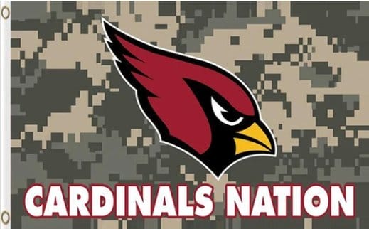 Arizona Cardinals Camo Flag 3X5 Ft Polyester Banner USA 90x150cm