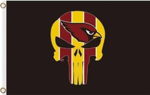 Arizona Cardinals Digital Black Flag 3X5 Ft Polyester Banner USA 90x150cm