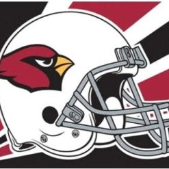 Arizona Cardinals Helmet Flag 3X5 Ft Polyester Banner USA 90x150cm