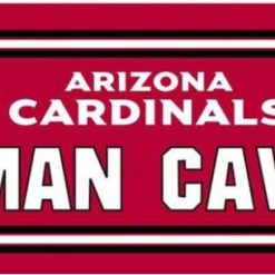Arizona Cardinals MAN CAVE Flag 3X5 Ft Polyester Banner USA 90x150cm