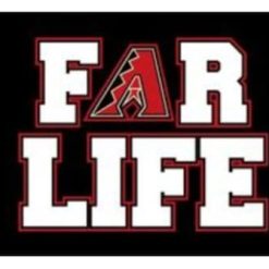 Arizona Diamondbacks For Life flag 3X5Ft Banner USA Polyester with Brass Grommets