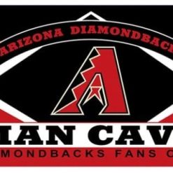 Arizona Diamondbacks Man Cave flag 3X5Ft Banner USA Polyester with Brass Grommets