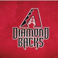 Arizona Diamondbacks Team Black & Red flag 3X5Ft Banner USA Polyester with Brass Grommets