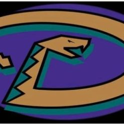 Arizona Diamondbacks Team Black flag 3X5Ft Banner USA Polyester with Brass Grommets
