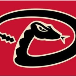 Arizona Diamondbacks Team Red flag 3X5Ft Banner USA Polyester with Brass Grommets