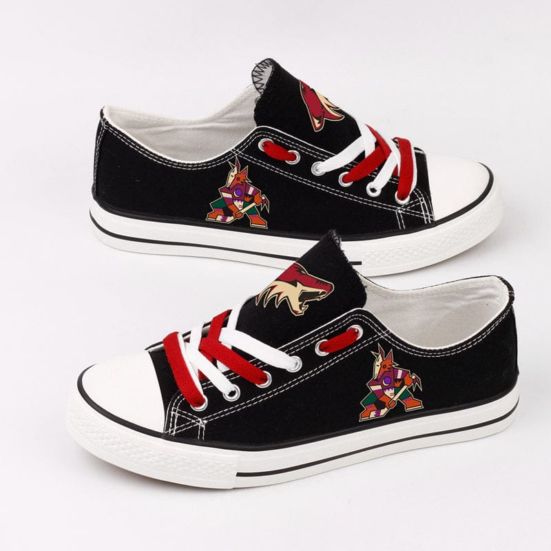 Arizona Coyotes Low Top Canvas Sport Sneakers Shoes For Men Women Fans