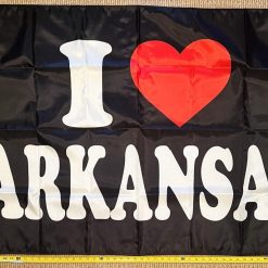 Arkansas Flag Beer America Man Cave Sign Poster USA 3x5'