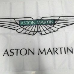 Aston Martin Banner Flag Car James Bond Shelby Racing Mechanic Workshop Man Cave 3x5ft