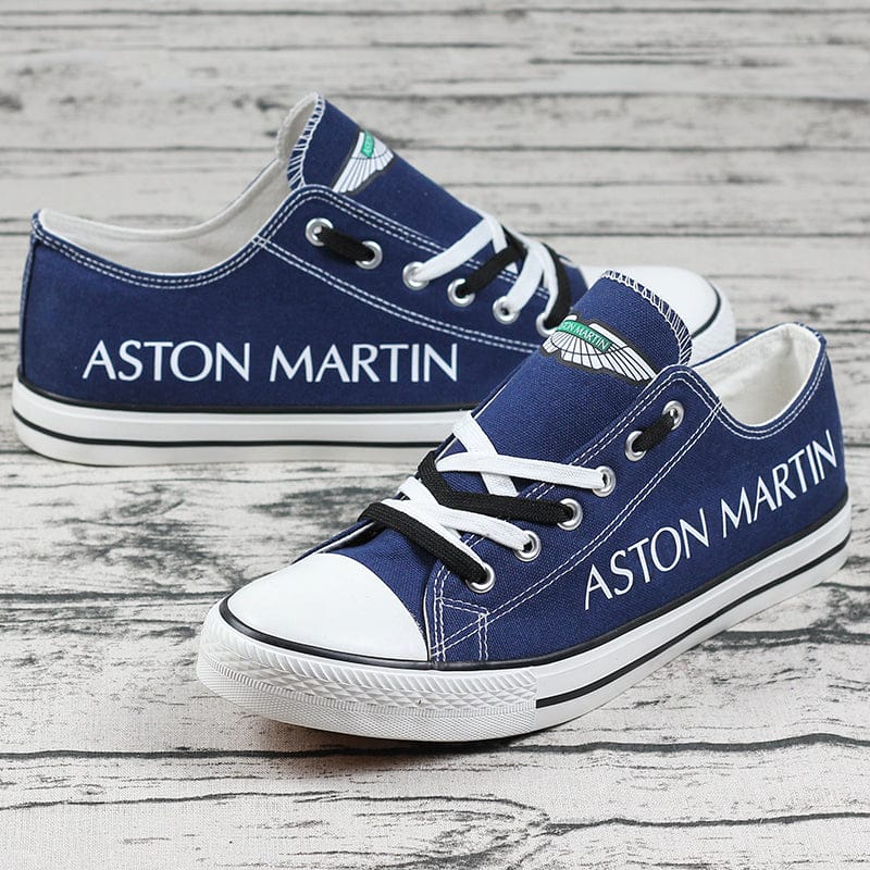 Alternative view of Aston Martin Canvas Sneakers Shoes For Men Women Fans