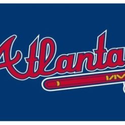 Atlanta Braves Baseball Club flag 3X5Ft Banner USA Polyester with Brass Grommets