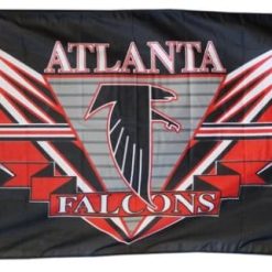 Atlanta Falcons Endzone Flag 3X5 Ft Polyester Banner USA 90x150cm