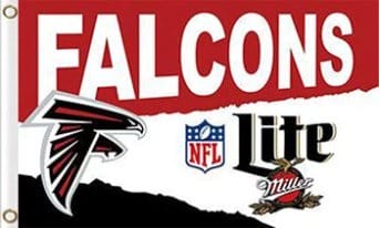 Atlanta Falcons Lite Flag 3X5 Ft Polyester Banner USA 90x150cm