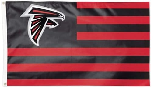 Atlanta Falcons Stripes Flag 3X5 Ft Polyester Banner USA 90x150cm