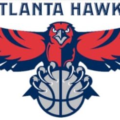 Atlanta Hawks Team White Flag 3X5Ft Polyester Banner USA Digital Printing