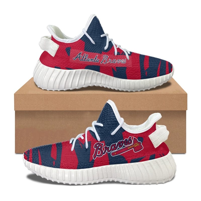 Alternative view of Atlanta Braves WK6 Sport Sneaker Shoes For Men Women Fans