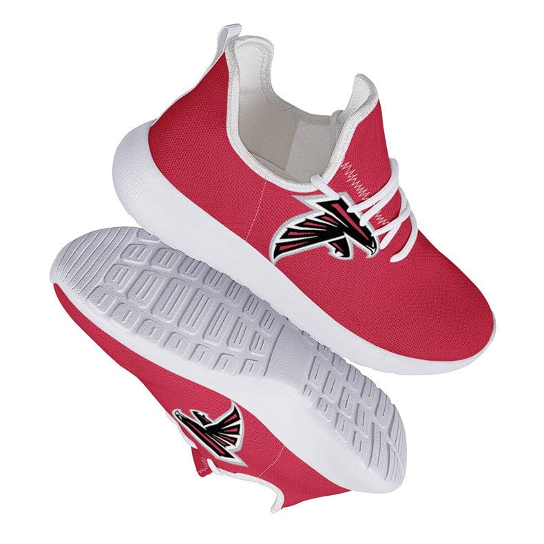Alternative view of Atlanta Falcons BlackTeam Name Limited Sneaker Shoes For Men Women Fans