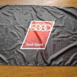 Audi Sport Car Flag 3X5 Ft Polyester Banner USA 90x150cm