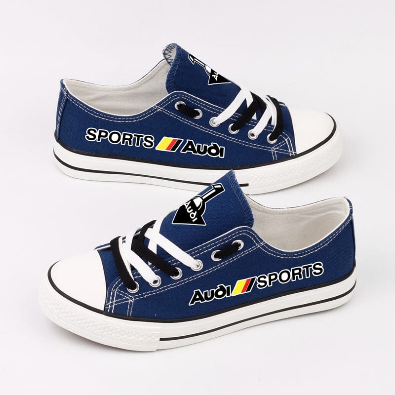 Audi Canvas Sneakers Shoes For Men Women Fans - Image 6