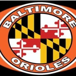 Baltimore Orioles Baseball Club flag 3X5Ft Banner USA Polyester with Brass Grommets - 17