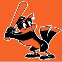 Baltimore Orioles Baseball Team Orange flag 3X5Ft Banner USA Polyester with Brass Grommets - 24