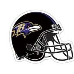 Baltimore Ravens Helmet Flag 3X5 Ft Polyester Banner USA 90x150cm
