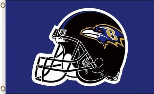 Baltimore Ravens Team US Flag 3X5 Ft Polyester Banner USA 90x150cm