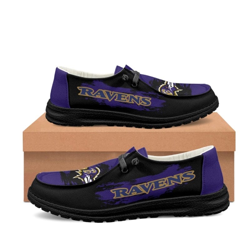 Alternative view of Baltimore Ravens BZ15 Sneakers Shoes For Men Women Fans