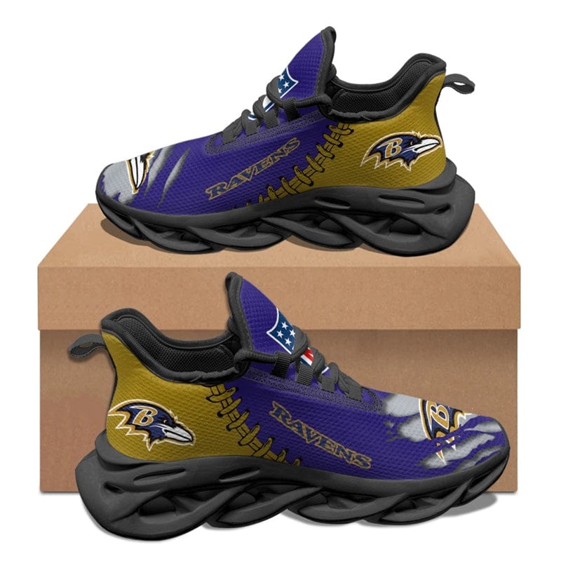 Alternative view of Baltimore Ravens WK9 Sneaker Shoes For Men Women Fans