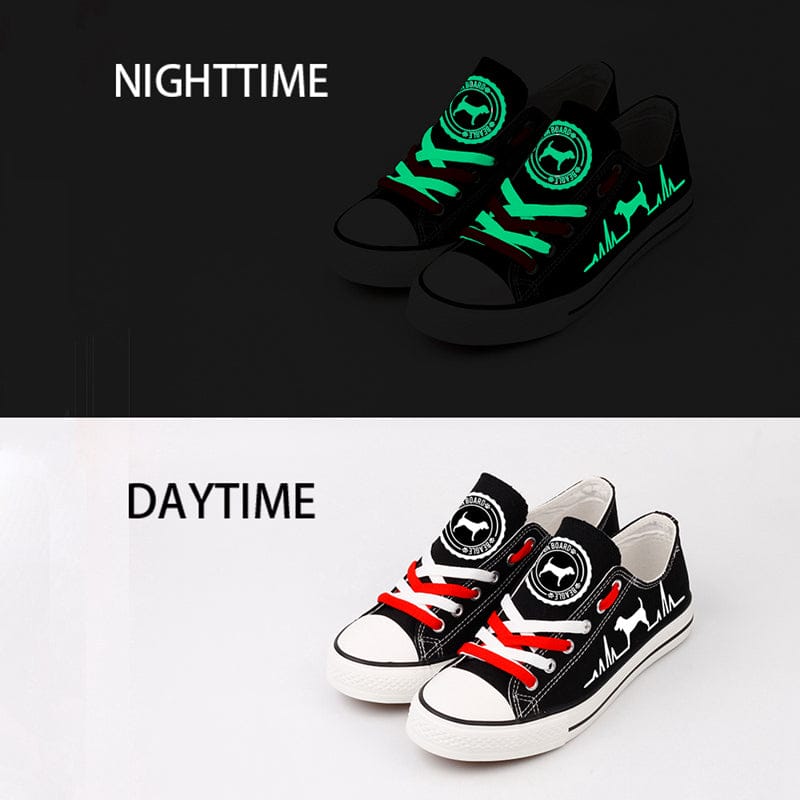 Beagle Canvas Sneakers Shoes For Men Women Fans