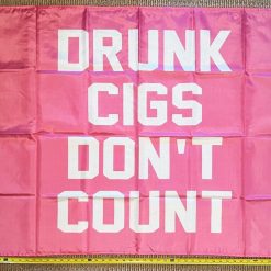 Beer Flag Drunk Cigs Girls Cave College Dorm Banner Sign USA 3x5'