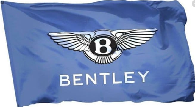 Bentley Racing Flag Green 3X5 Ft Polyester Banner USA 90x150cm