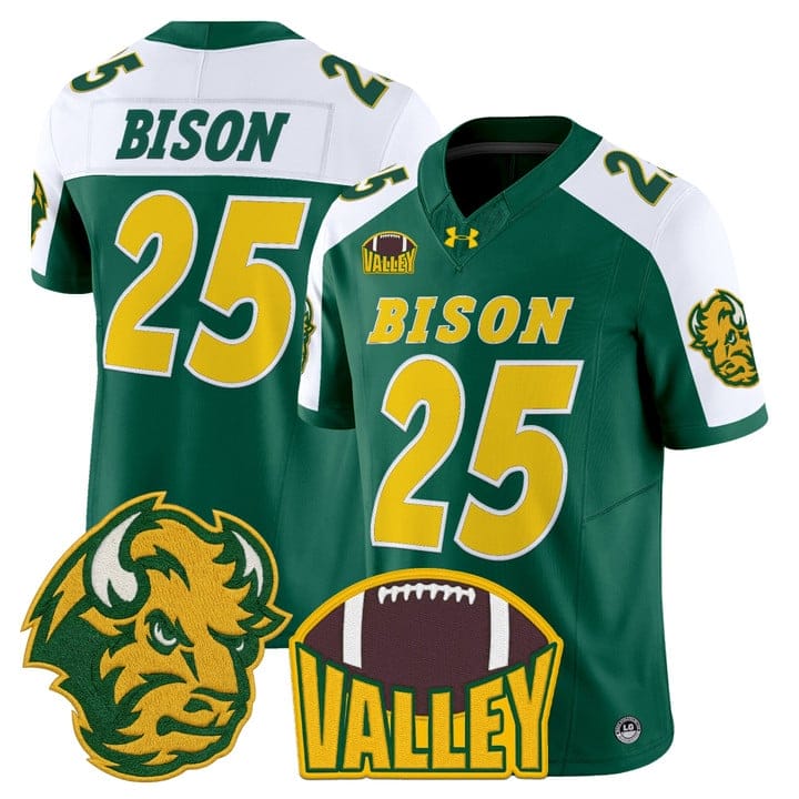 Bison Jersey #25 North Dakota State Bison 2025 Limited Stitched - Image 4