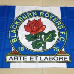 Blackburn Rovers Football Club Flag Blue 3x5ft Banner polyester