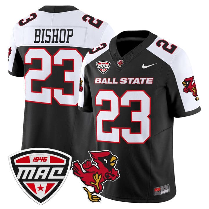 Blaine Bishop Jersey #23 Ball State Cardinals 2025 Limited Stitched - Image 3
