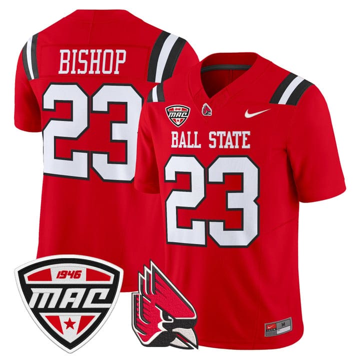 Blaine Bishop Jersey #23 Ball State Cardinals 2025 Limited Stitched - Image 5