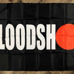 Bloodshot_Comic Flag 3x5 ft Black Logo Banner Valiant Comics Man-Cave Garage