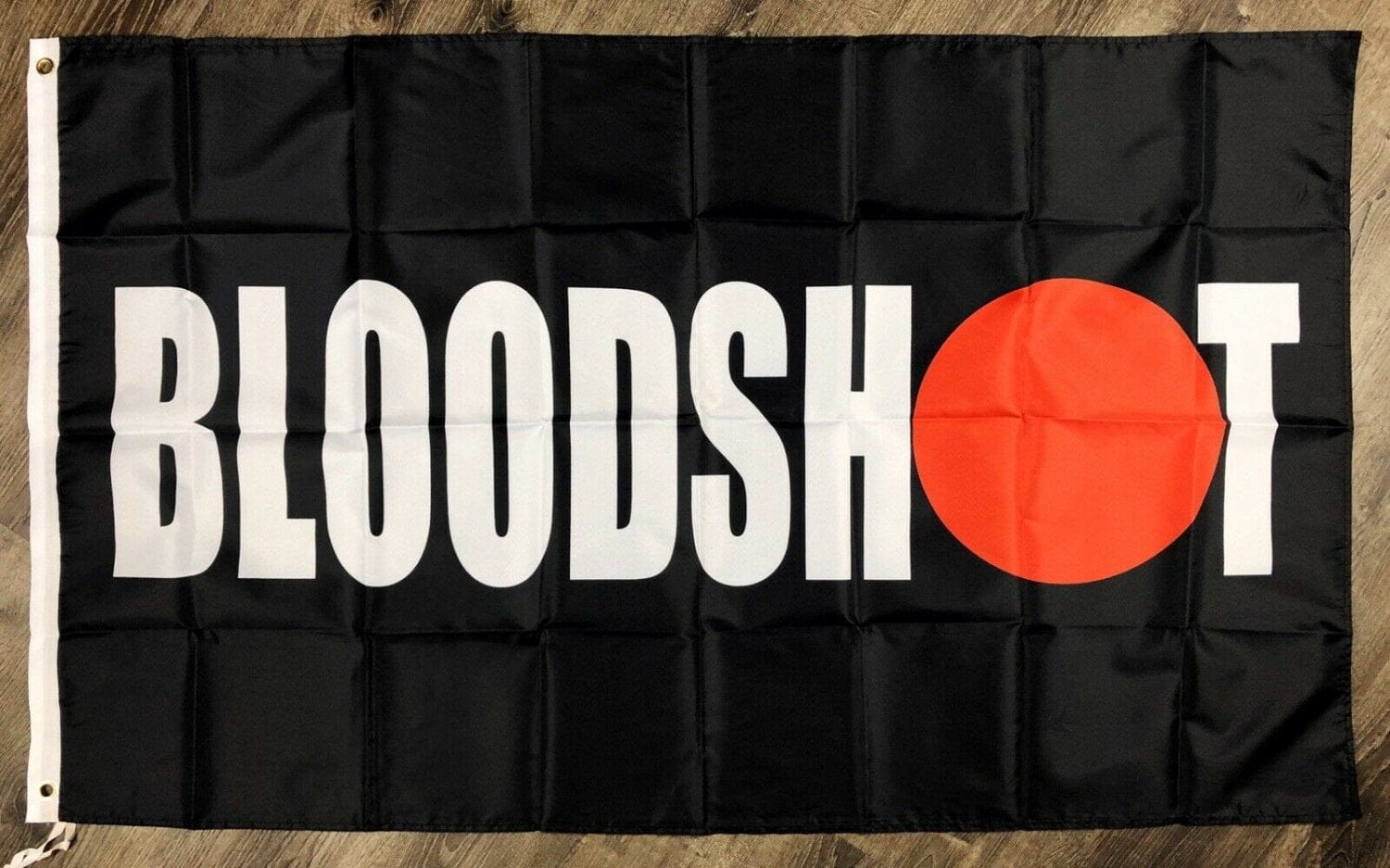 Bloodshot_Comic Flag 3x5 ft Black Logo Banner Valiant Comics Man-Cave Garage