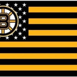 Boston Bruins Star Flag 3X5Ft Polyester Digital Print Banner USA