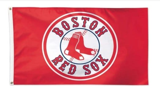 Boston Red Sox Baseball flag 3X5Ft Banner USA Polyester with Brass Grommets